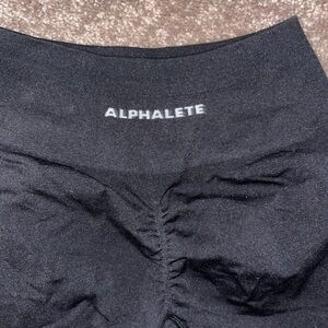 *Good Condition* Black Alphalete Amplify Leggings Size Medium